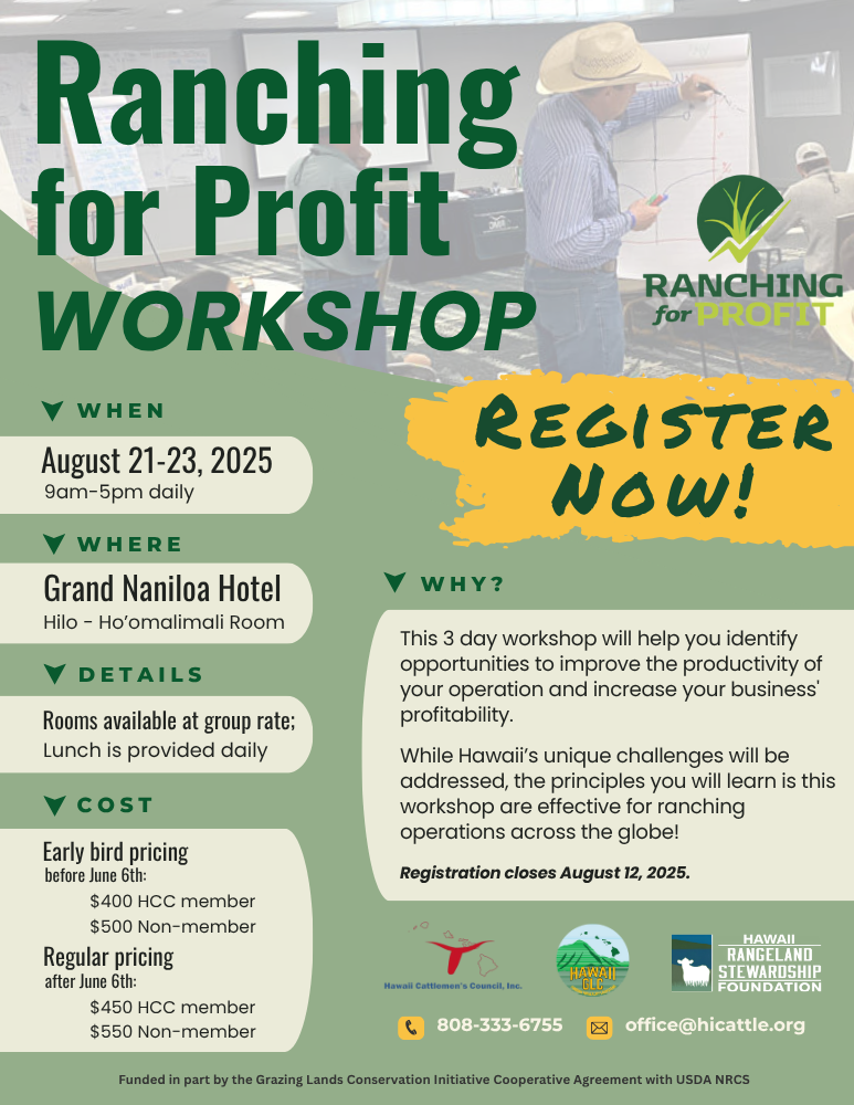 Ranching for Profit Workshop